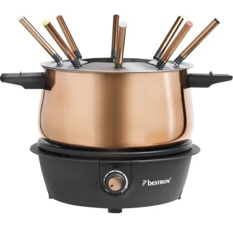 Bestron Fondueset 8p. Koper