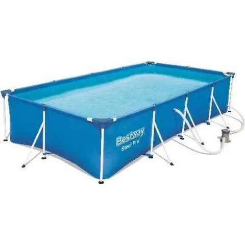 Bestway 4.0m x 2.11m x 81cm 5700L Fam. Splash Frame Pool +