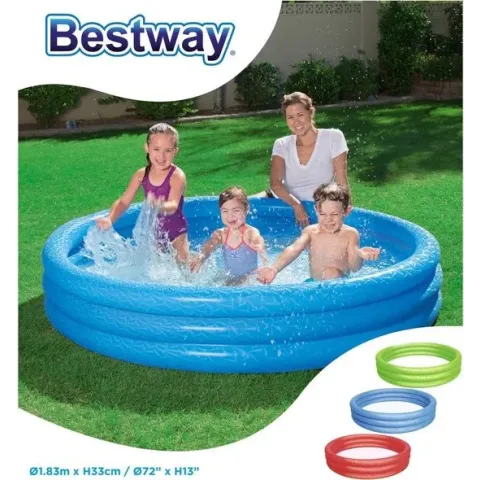 Bestway Zwembad 3-rings (183x33cm) 3 designs