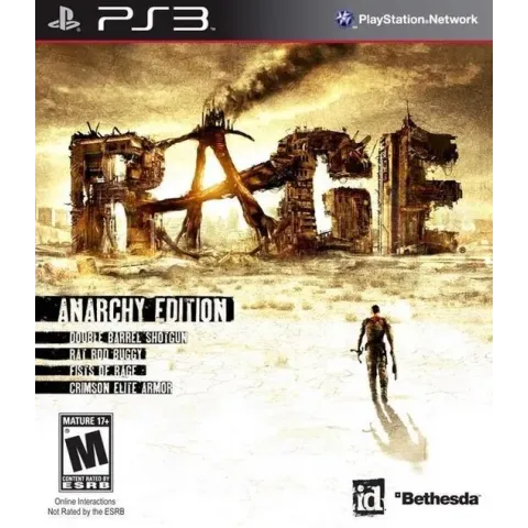 Bethesda Rage Anarchy Edition, PS3 Standard+DLC PlayStation 3