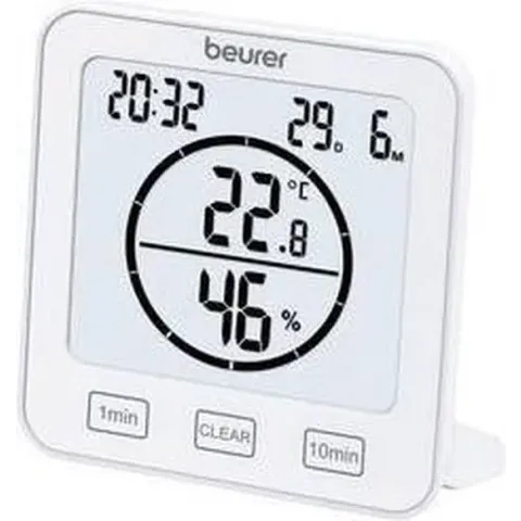 Beurer HM22 - Hygrometer - Luchtvochtigheid - Thermometer