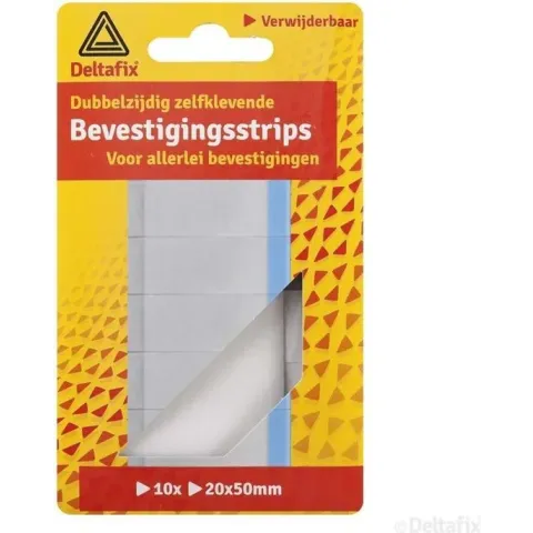 Bevestigingstrip verwijderbaar dubbelzijdig plakband / tape