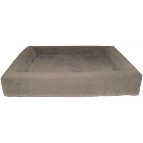 Bia fleece hoes hondenmand 4 85x70x15cm taupe