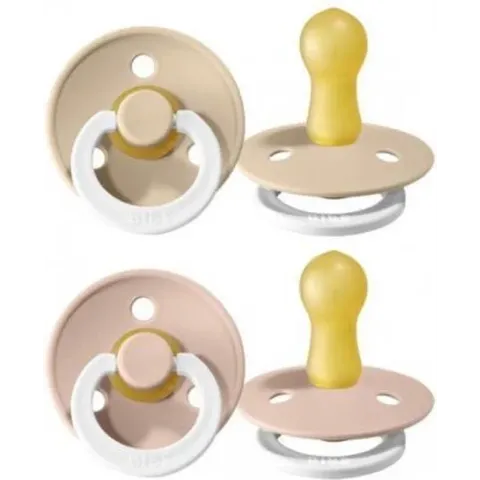 Bibs Fopspeen 18mnd+ Glow Blush/Vanilla (2 stuks)