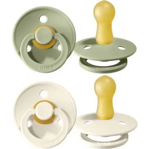 Bibs Fopspeen 3 Boy Sage Ivory 2 stuks