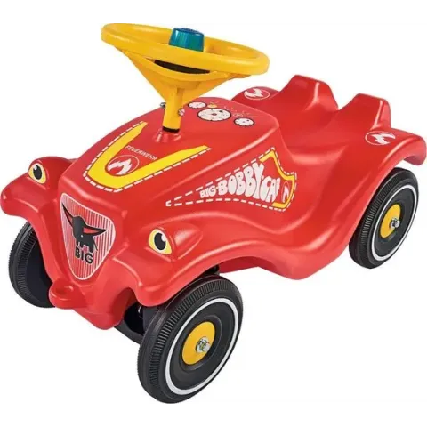 BIG Bobby Car Classic - Loopauto - Rijspeelgoed - Brandweer - Rood