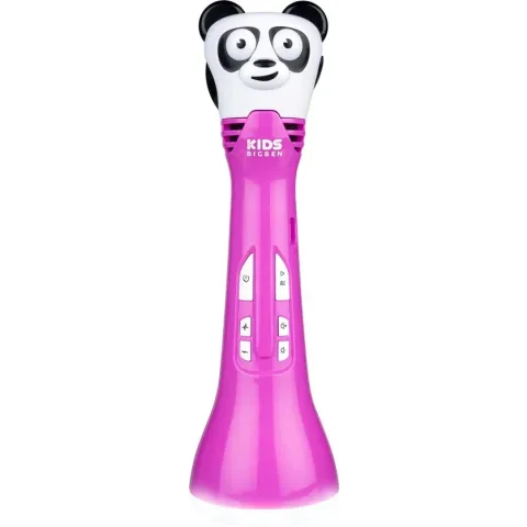 Bigben Karaoke Microfoon met Stemvervormers - Roze