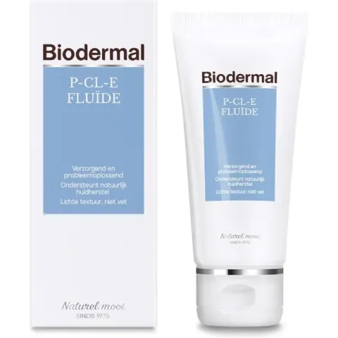 Biodermal P-CL-E fluïde -  Dagcreme - en nachtcrème met glycerine - tube 50ml