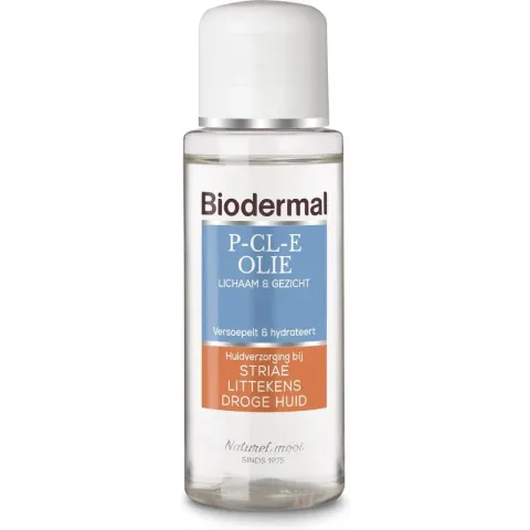 Biodermal P-CL-E Olie - 75ml - Huidverzorging voor Striae, littekens en droge huid
