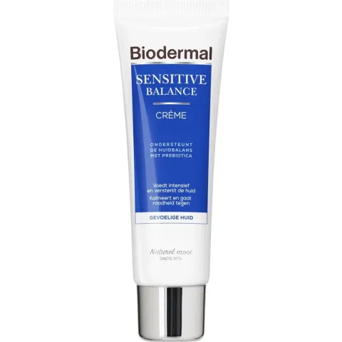 Biodermal Sensitive Balance Crème – Gezichtsverzorging - Dagcreme voor de gevoelige huid - 50ml