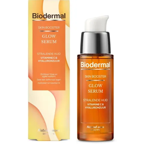 Biodermal Skin Booster Glow serum – Voor een stralende huid met  Vitamine C en  hyaluronzuur -Hyaluronzuur serum 30ml