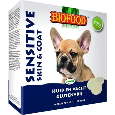 Biofood Hondensnoepje Sensitive Hypoallergeen Skin En Coat - 55 ST