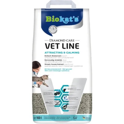 Biokat's Diamond Care Attracting & Calming - Kattenbakvulling - 10 l