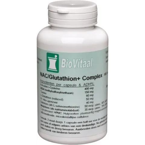 Biovitaal Nac/glutathion complex