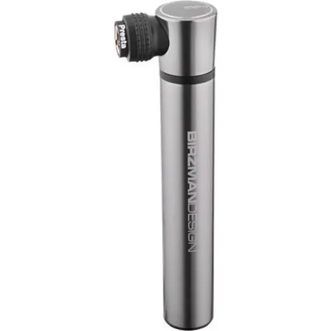 Birzman Mini Apogee Handpomp, zilver