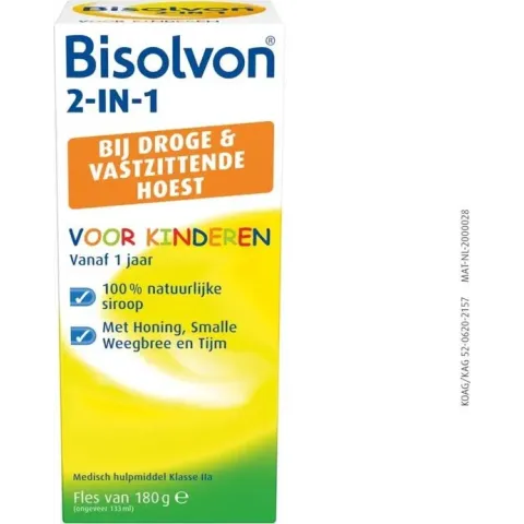 Bisolvon 2-In-1 Kinderen 133ml