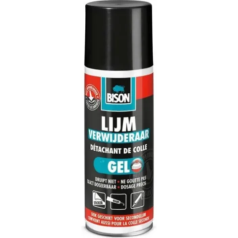 Bison lijmverwijderaar gel - 200 ml.
