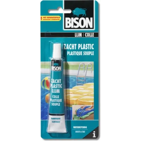 Bison Zacht Plastic Lijm - 25 ml