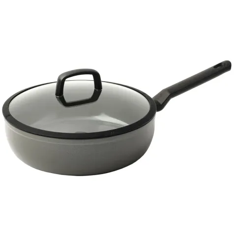 BK Balans Hapjespan met deksel 28 cm Grijs