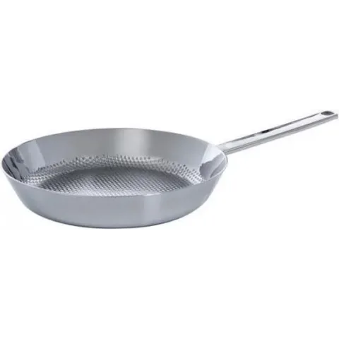 BK Conical Deluxe Koekenpan Ø 24 cm - Reliëf RVS - Inductie