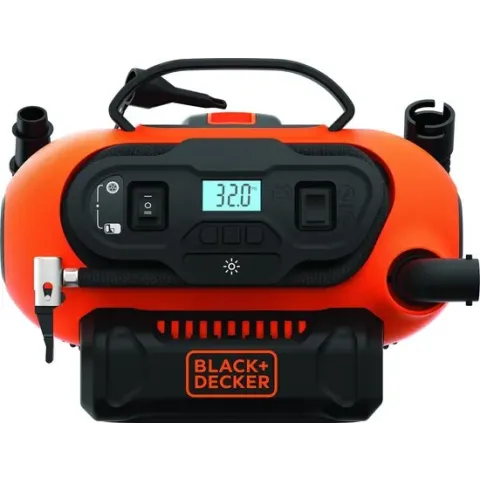 BLACK+DECKER BDCINF18N-QS compressor - tot 11 bar - compact en krachtig - zonder accu en lader