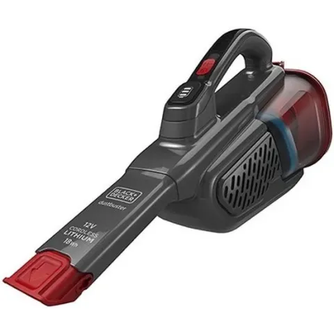 BLACK+DECKER BHHV315B-QW Kruimeldief - 12V - 700ml opvangbak - inclusief laadstation