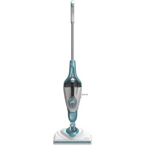 Black & Decker Steam-Mop Rechtopstaande stoomreiniger 0,5 l 1600 W Blauw, Wit