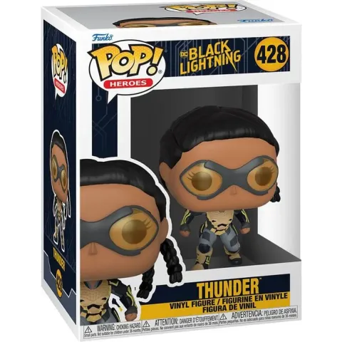 BLACK LIGHTNING - Bobble Head POP N° 428 - Thunder
