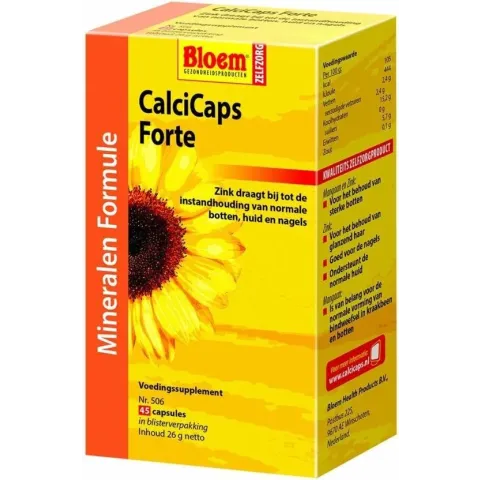 Bloem Calcicaps Forte - 45 Capsules - Mineralen