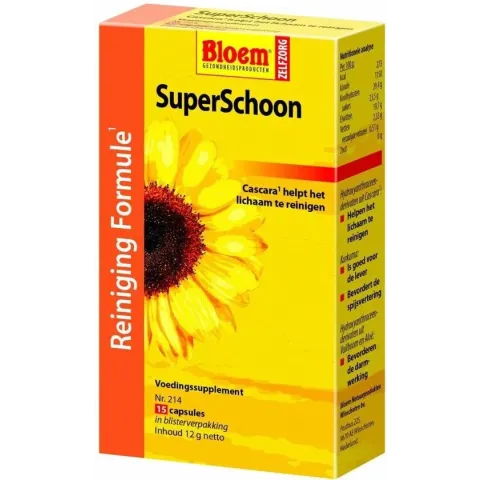 Bloem SuperSchoon 15 capsules