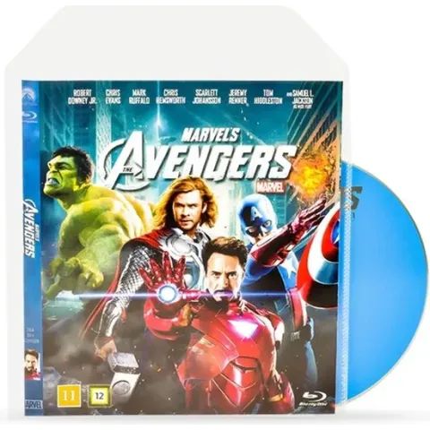 Blu-ray opberghoesjes met ruimte voor de omslag - 50 stuks