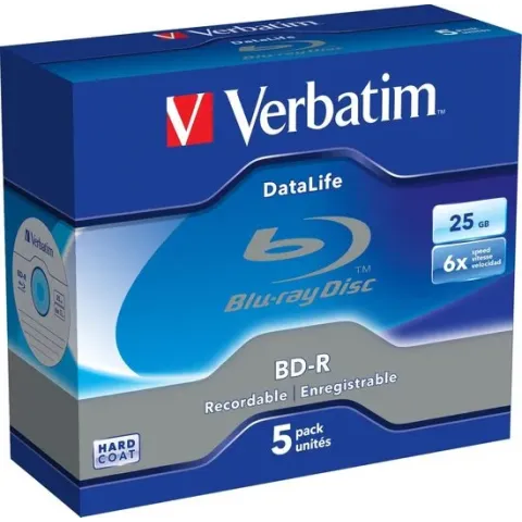 Blu Ray R Single Layer DL 25GB 6x Doos (5x)