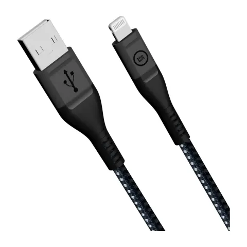 BlueBuilt Usb A naar Lightning Kabel 1,5m Kevlar Zwart