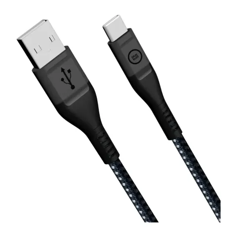 BlueBuilt Usb A naar Usb C Kabel 1,5m Kevlar Zwart