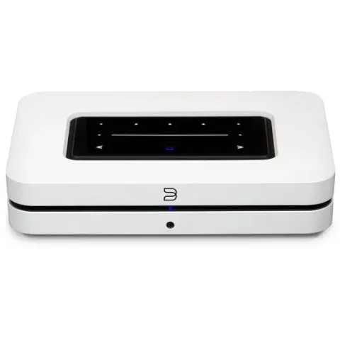 Bluesound Node (N130) Draadloze Muziekstreamer met AirPlay 2 - Wit (2021 versie)