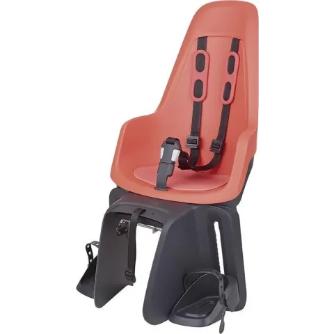 Bobike One Maxi Fietsstoeltje - Dragerbevestiging - Fierce flamingo