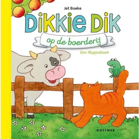 Boeke, Jet - Dikkie Dik op de boerderij (geel)