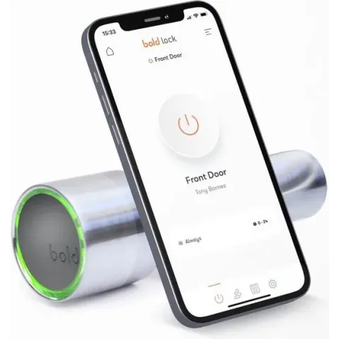 Bold Smart Lock Cilinder SX-43 - Slim deurslot - RVS - Zilver
