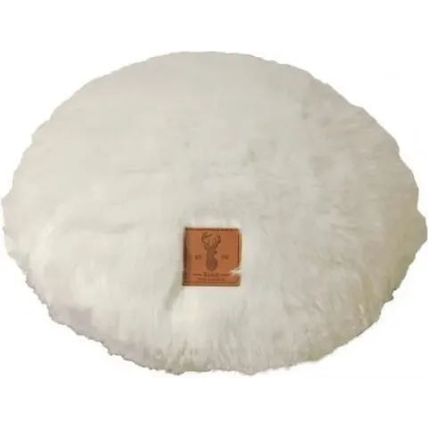 Boony Est ligkussen rond 45 cm polar look