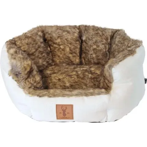 Boony hondenmand 'Est 1941' - Bruin - 40 cm