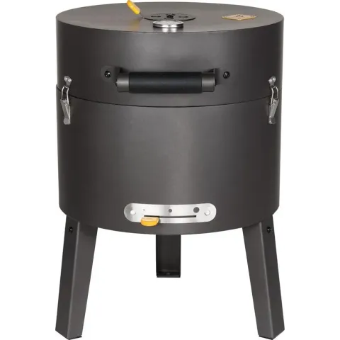 Boretti Tonello houtskoolbarbecue - ø 37 cm - Zwart