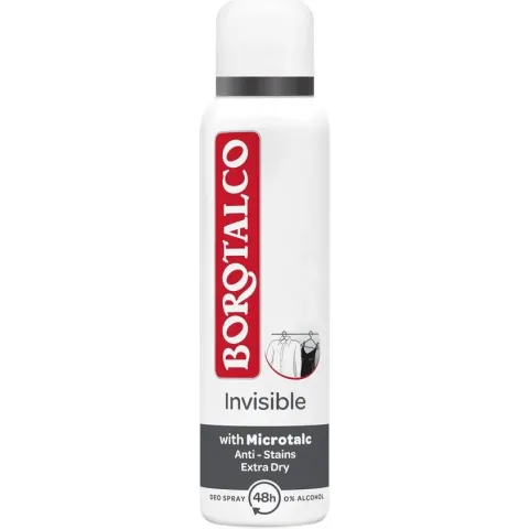 Borotalco Invisible Unisex Spuitbus deodorant 150 ml