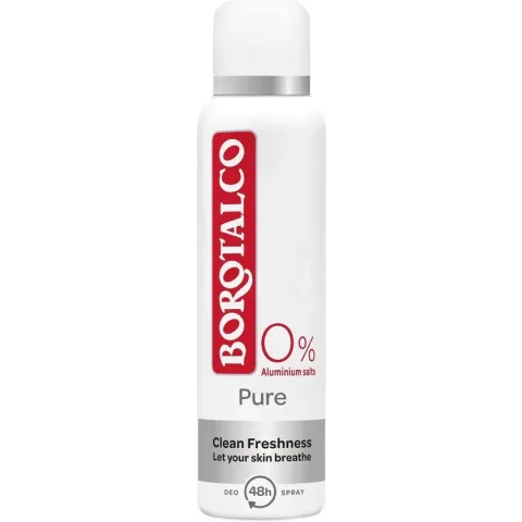 Borotalco Pure Clean Unisex Spuitbus deodorant 150 ml