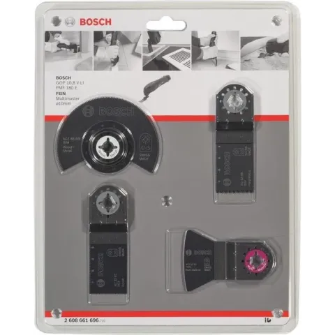 Bosch - 4-delige vloer-/inbouwset ACZ 85 EB (1x); AIZ 32 BB (1x); AIZ 32 EC (1x); ATZ 52 SC (1x)