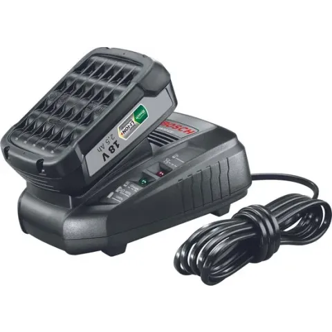 Bosch accu en lader starter set - Met 2,5 Ah 18 Volt accu en 45-minuten lader AL 1830 CV