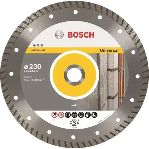 Bosch - Diamantdoorslijpschijf Standard for Universal Turbo 125 x 22,23 x 2 x 10 mm