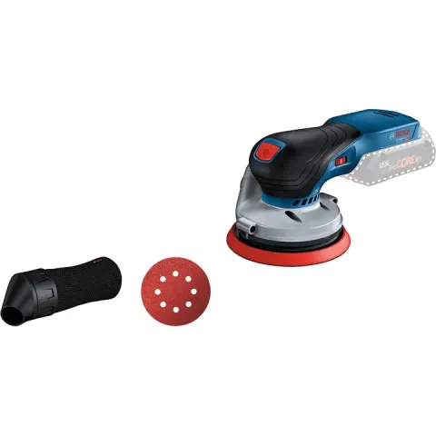 Bosch GEX 18V-125 solo Accu en oplader niet inbegrepen