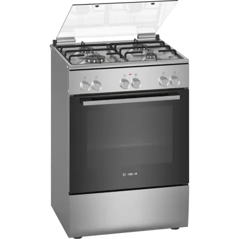 Bosch HXA090D50N - Vrijstaand fornuis - RVS
