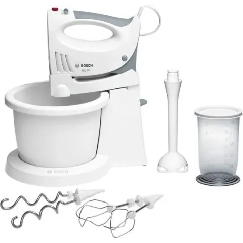 Bosch MFQ3561W Handmixer met Mengkom Wit