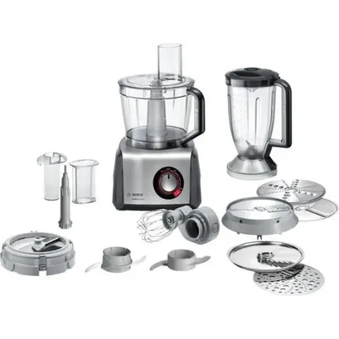 Bosch MultiTalent 8 MC812M865 - Foodprocessor - Zwart/RVS